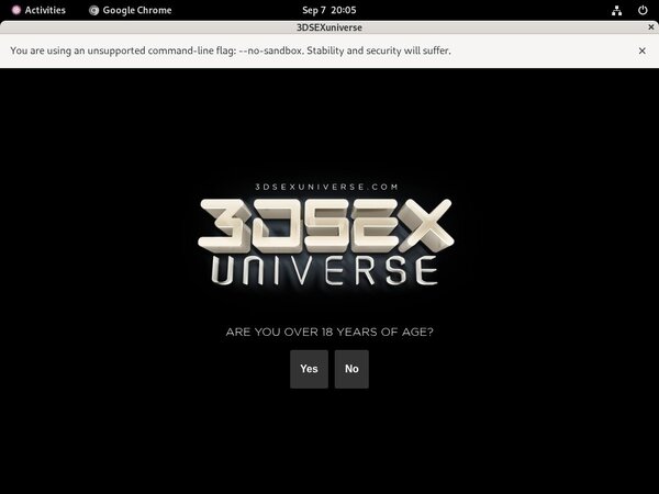 3D SexU Niverse Free Sex