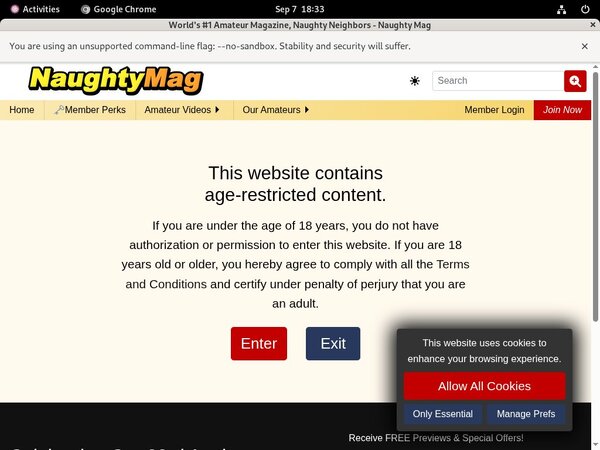 Account Premium Naughty Mag