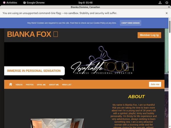 Accounts For Bianka Fox
