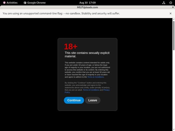Active Milfuploads.com Passwords
