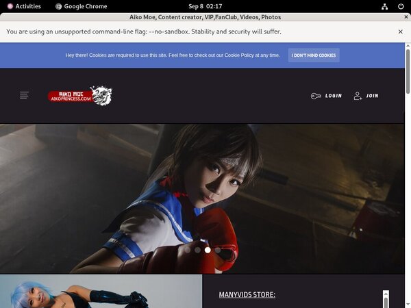 Aiko Moe Working Accounts