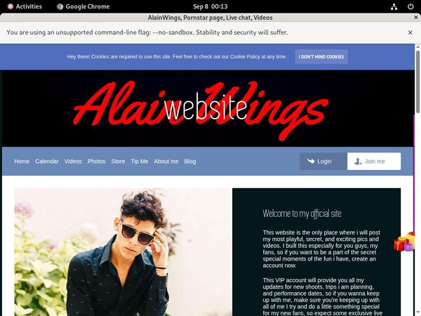 AlainWings Wnu.com Page