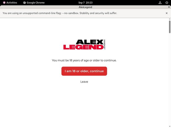 Alex Legend Discount Trial Offer