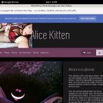 Alice Kitten Join Via Paypal