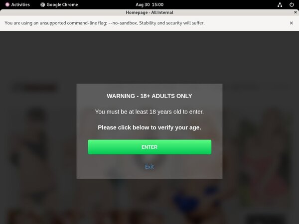 Allinternal Valid Password