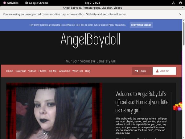 Angel Babydoll Free Sign Up
