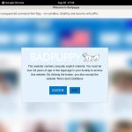 Badpuppy.com New Password