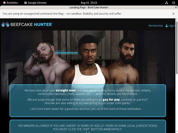 Beefcakehunter Discount Signup