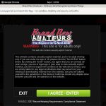 Brand New Amateurs Password And Login