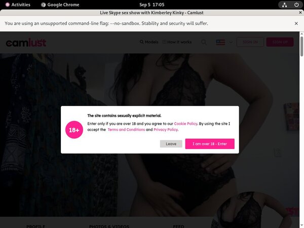 Camlust.com Upcoming