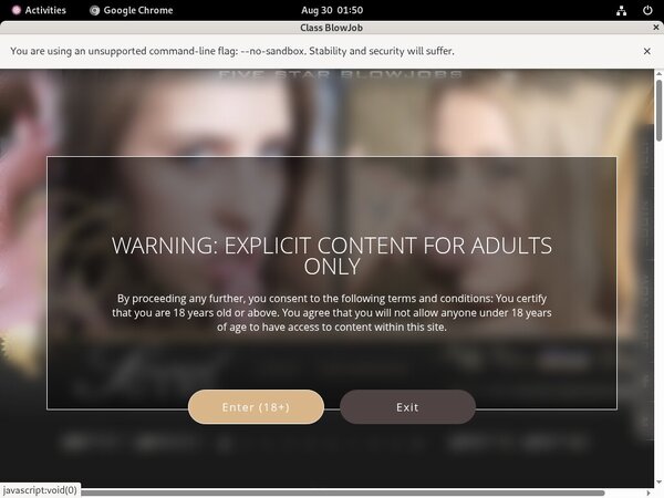 Classblowjob Membership Discount