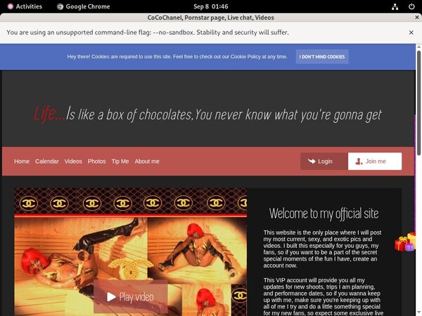 CoCoChanel Hacked Password