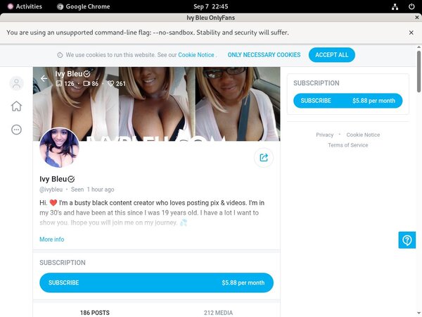 Create Ivybleuvip Account