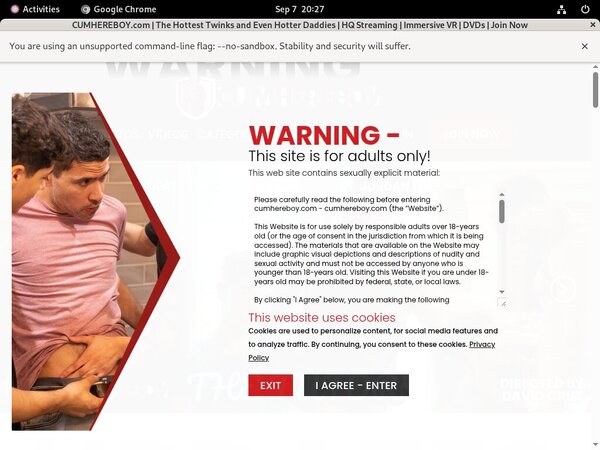 Cumhereboy.com Pro Biller Page