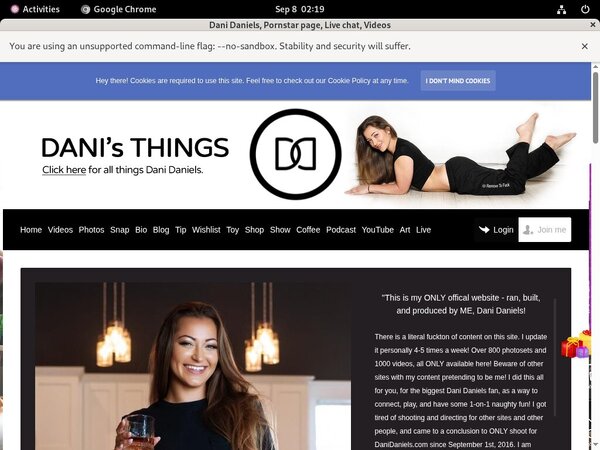 Dani Daniels Com Logins
