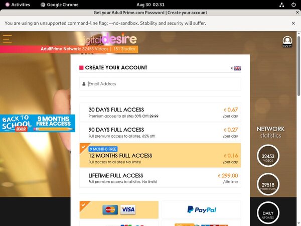 Digitaldesire.com Lifetime Membership
