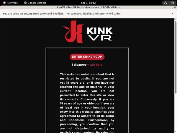 Discounted Kink VR