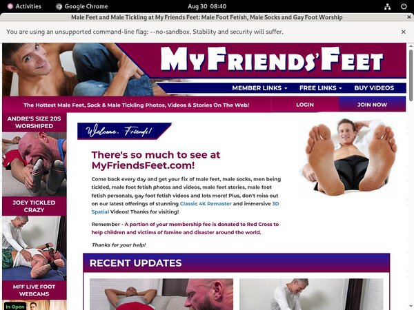 Dl Myfriendsfeet Site Rip