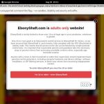 Ebonyshaft.com Account For Free Ebonyshaft.com Account For Free