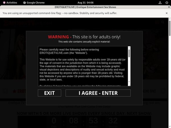 Erotiquetvlive.com Free Account Login Erotiquetvlive.com Free Account Login