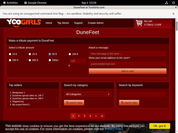 Free Dunefeet Promo