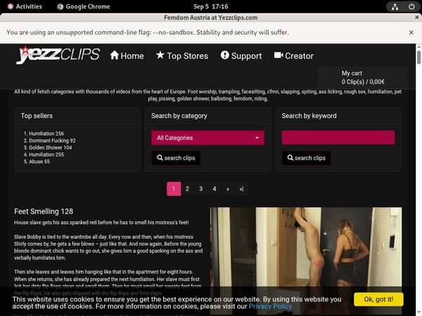 Free Yezzclips.com Trial Account