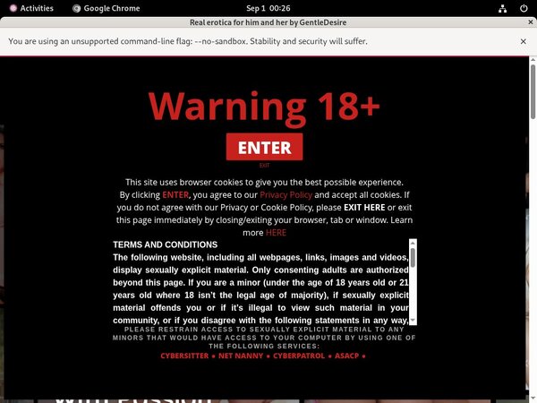 Gentle Desire With Discover Card Gentle Desire With Discover Card