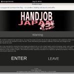 Handjob Japan Discount Signup