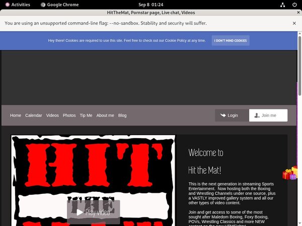 HitTheMat Password Site