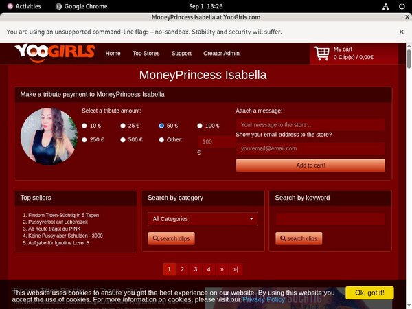 Moneyprincess Isabell Trial Offer Moneyprincess Isabell Trial Offer