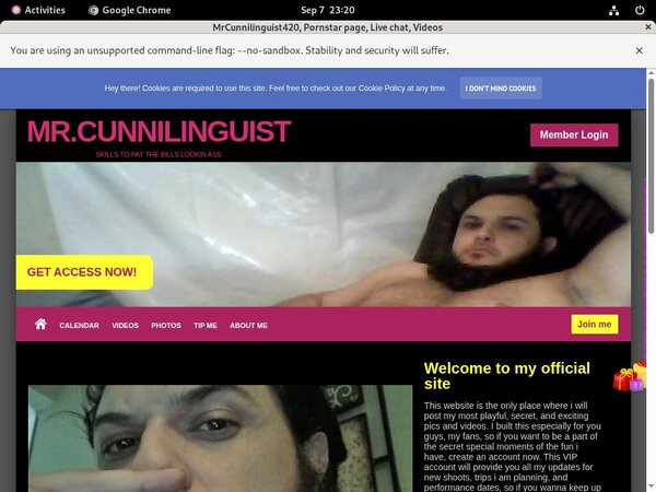 MrCunnilinguist420 Membership Discount