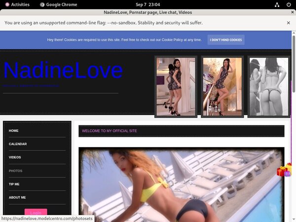 NadineLove User Pass