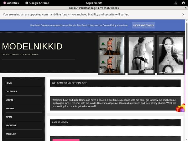 NikkiD Login And Password