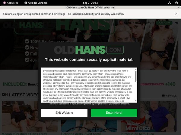 Oldhans Logins For Free Oldhans Logins For Free