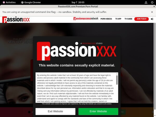 Passion XXX Telephone Billing