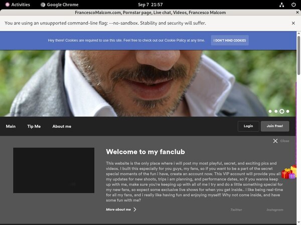 Pay For FrancescoMalcom.com