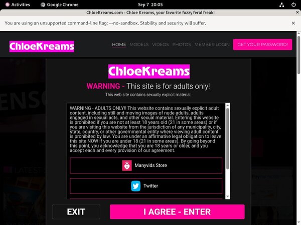 Paypal Chloe Kreams Com