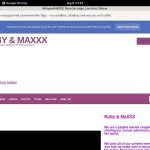 RubyandMaXXX New Accounts