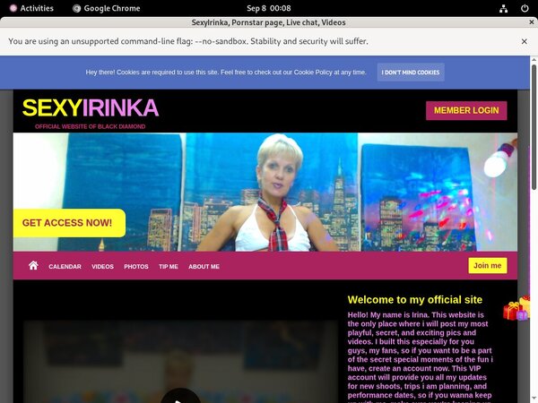 SexyIrinka Video Download