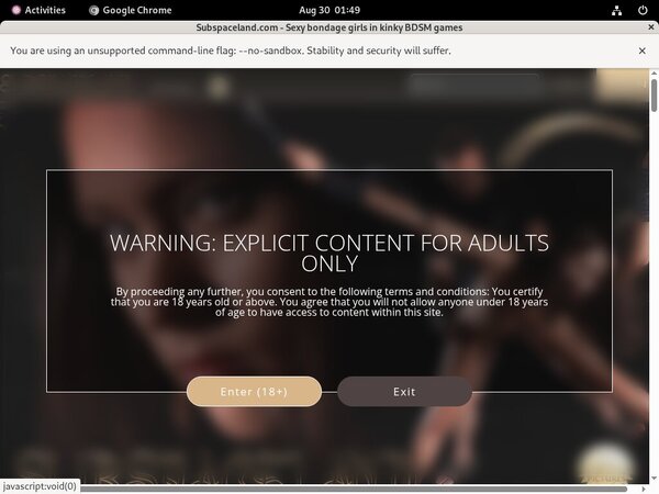Subspace Land Free Trial Promo