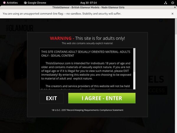 Thisisglamour.com Web Billing