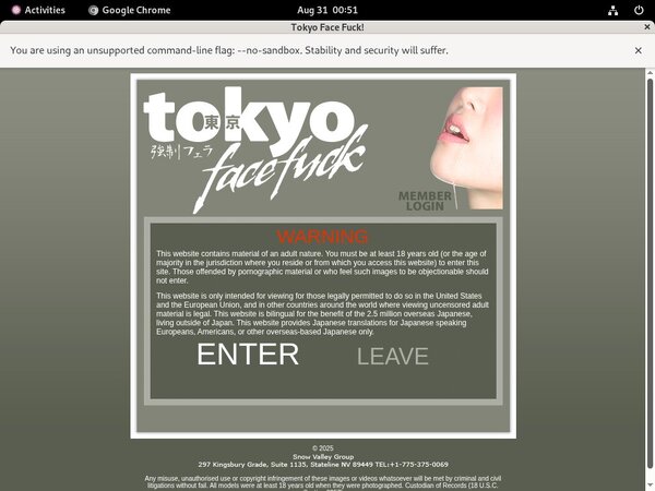 Tokyo Face Fuck Siterip
