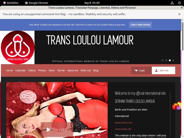 Trans Loulou Lamour Free Acount