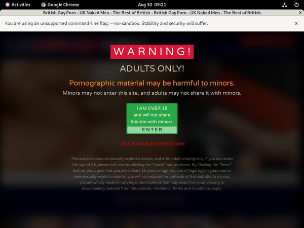 UK Naked Men Mobile Account