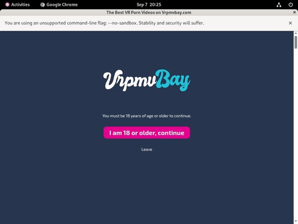 Vrpmvbay.com $1 Porn Trial