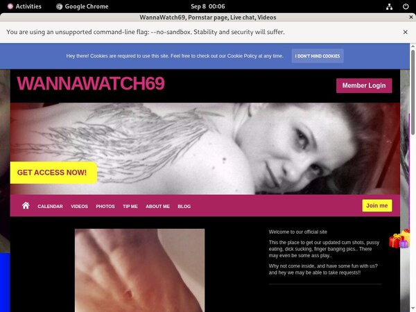 WannaWatch69 Membership Discount