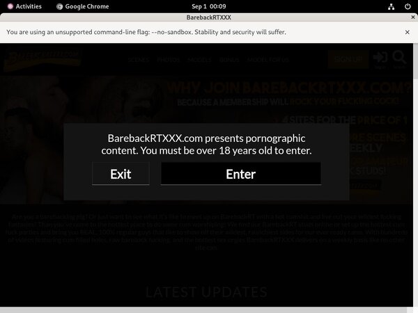XXX BarebackRT Discount Trial